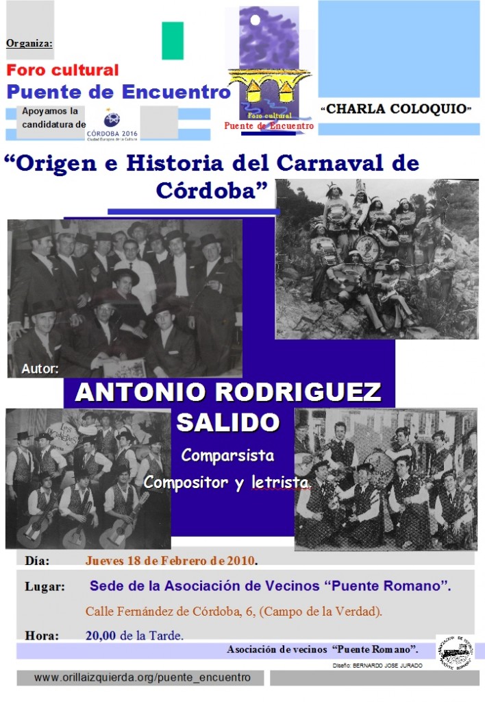 Historia del Carnaval - Antonio Rodriguez